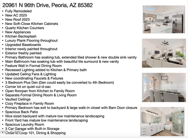 Peoria, AZ 85382,20961 N 96TH Drive