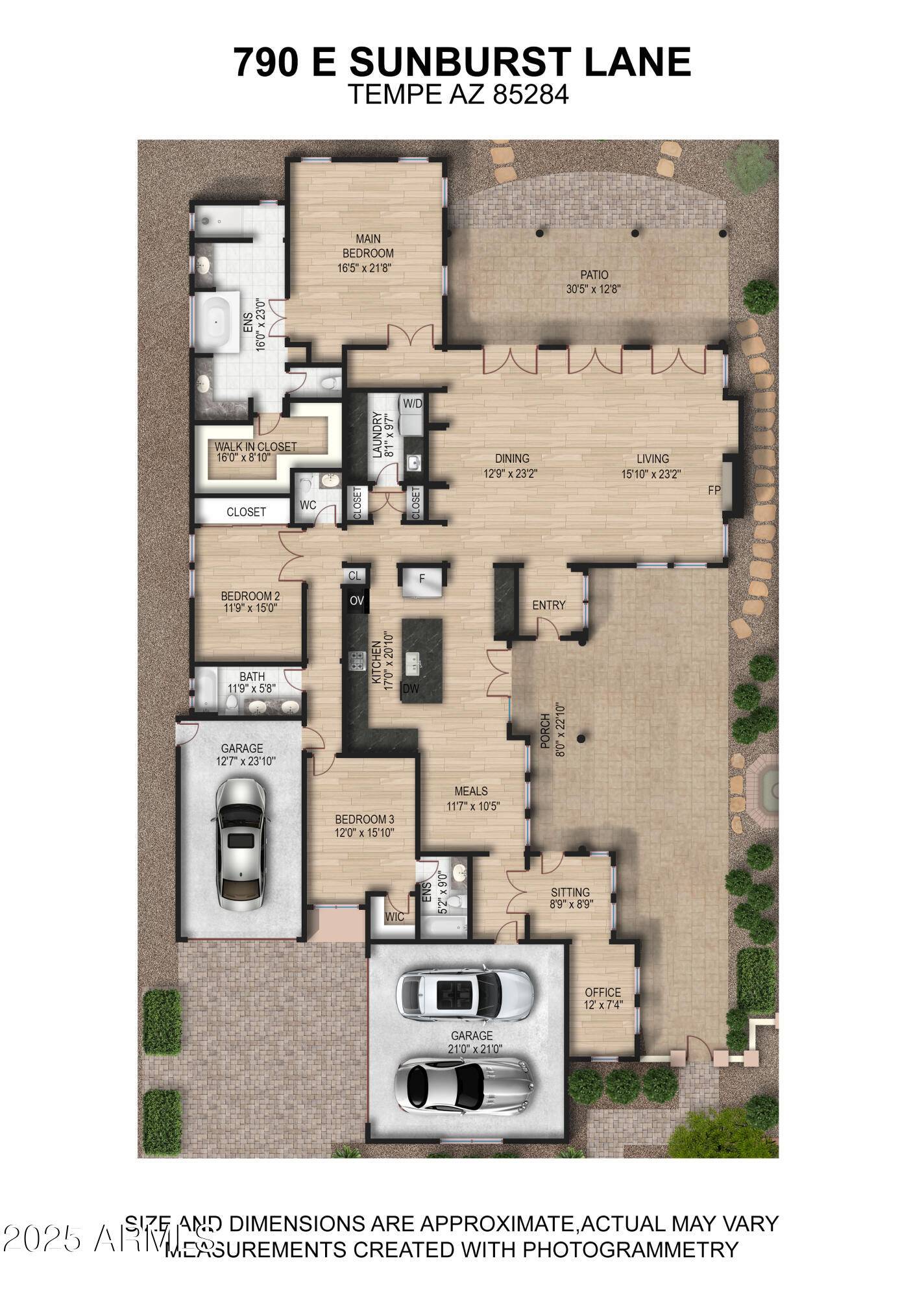 Tempe, AZ 85284,790 E SUNBURST Lane