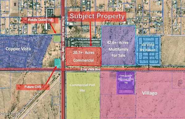 Casa Grande, AZ 85122,Pinal Ave & E Val Vista Blvd -- #-