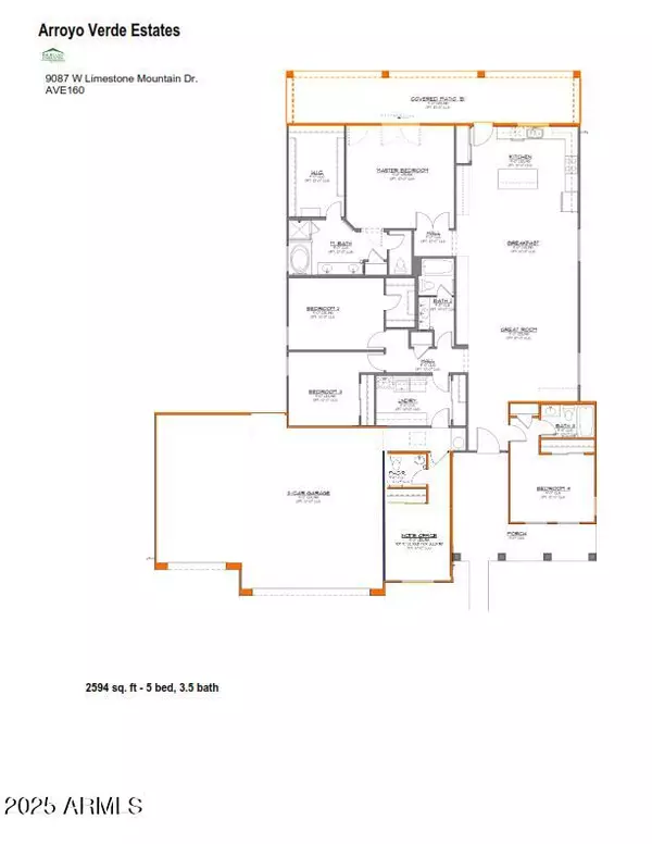 Casa Grande, AZ 85194,9087 W LIMESTONE MOUNTAIN Drive