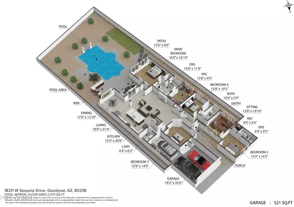 Goodyear, AZ 85338,18211 W SEQUOIA Drive