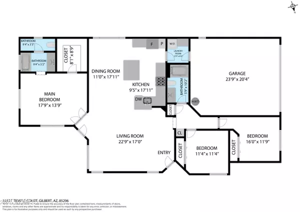 Gilbert, AZ 85296,1157 E TEMPLE Court