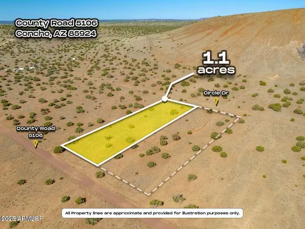 Concho, AZ 85924,Co Rd 5106 Lot #1 1.1 Acres -- #-