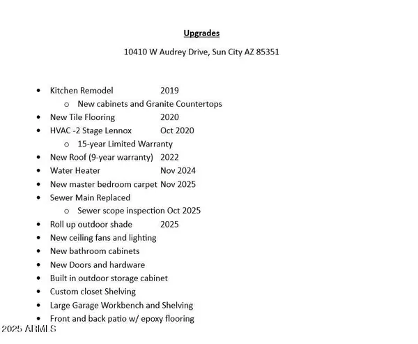 Sun City, AZ 85351,10410 W AUDREY Drive