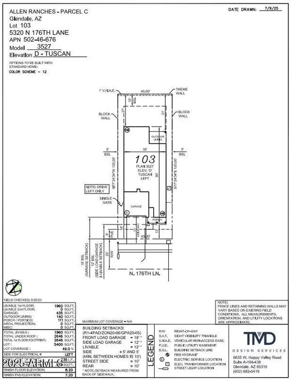 Litchfield Park, AZ 85340,5320 N 176TH Lane