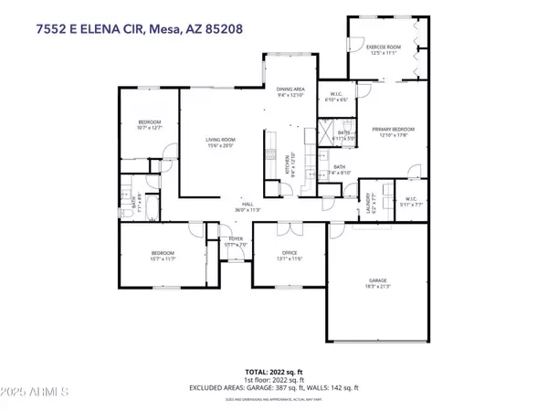 Mesa, AZ 85208,7552 E ELENA Circle