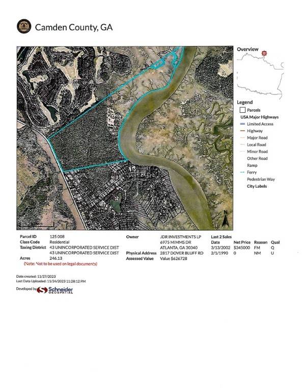 Waverly, GA 31565,2817 Dover Bluff Road RD