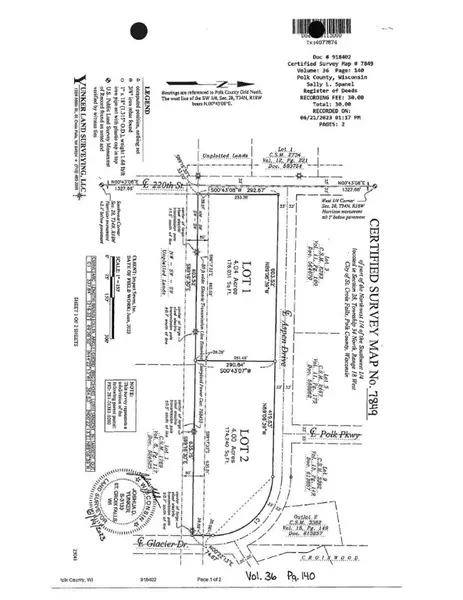 Lot 1 Aspen DR, St.croix Falls, WI 54024