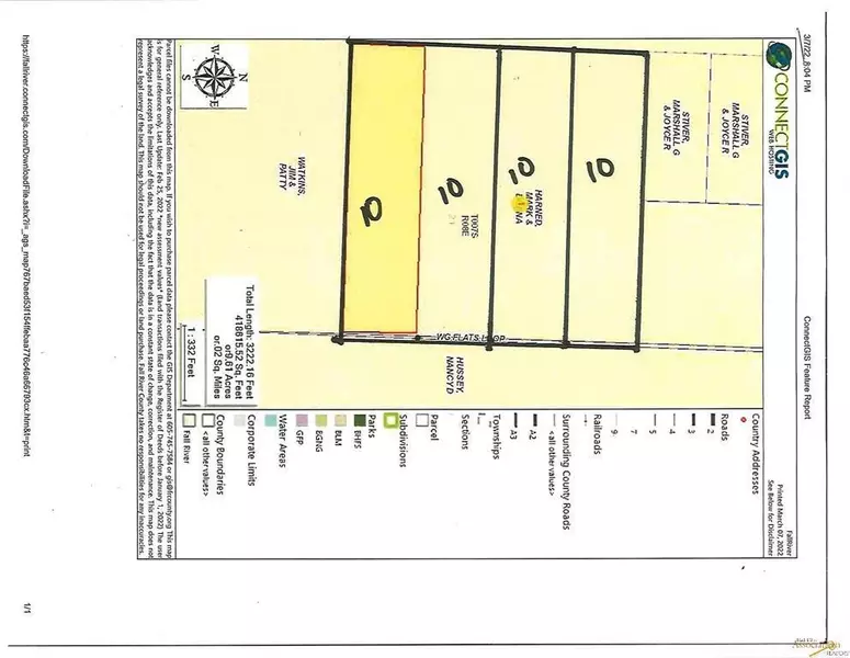 Oral Loop Road, Oral, SD 57766