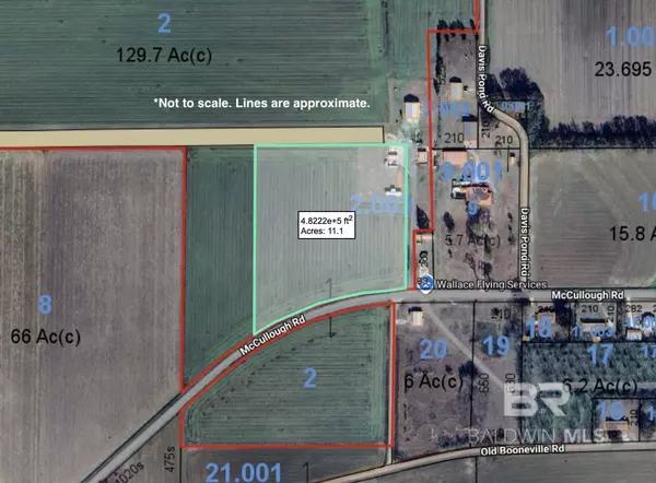Atmore, AL 36502,Lot 2B McCullough Road
