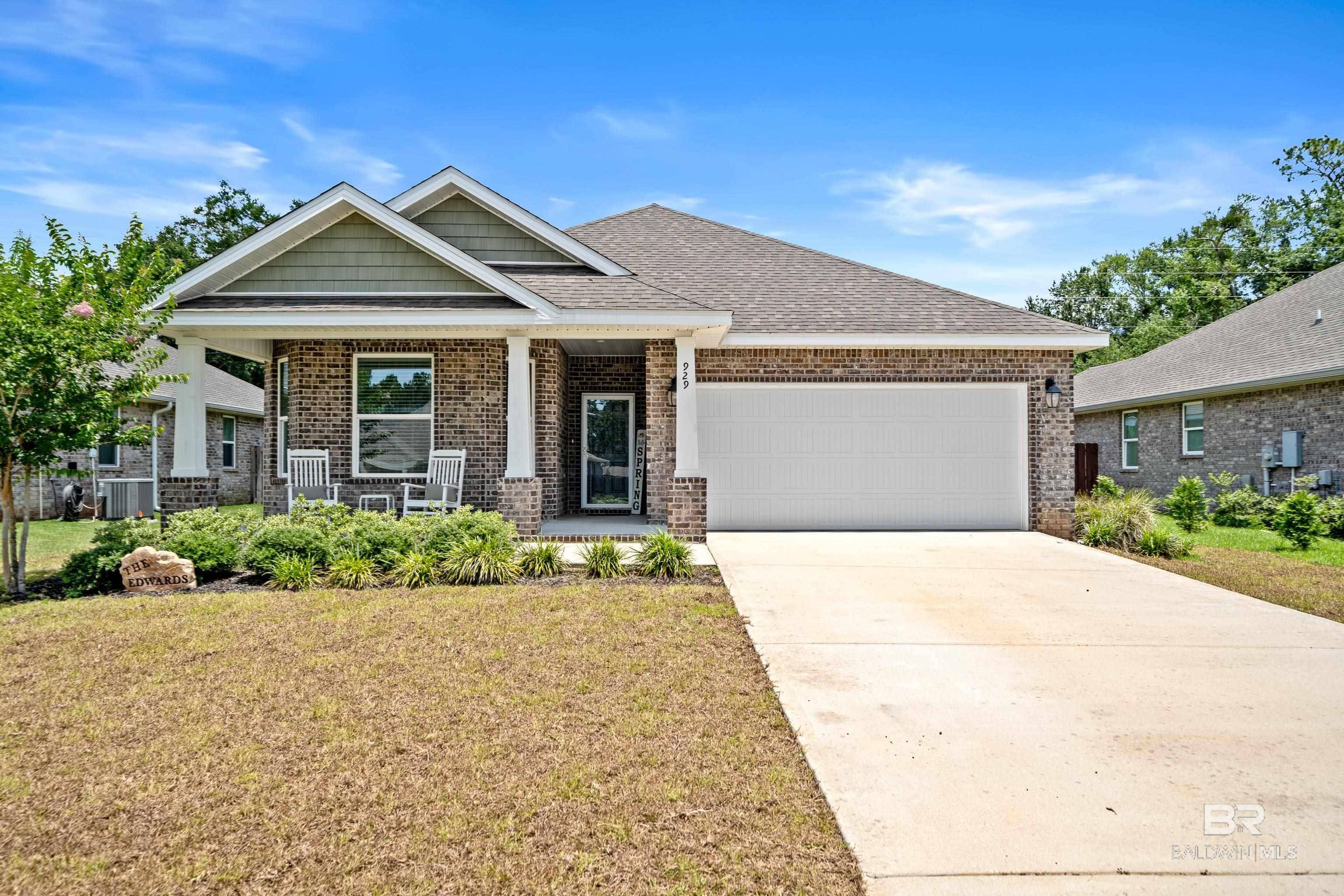 Foley, AL 36535,929 Ruisseau Drive
