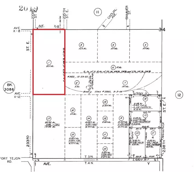 0 233rd St East and Avenue X8, Llano, CA 93544