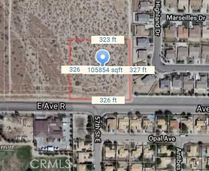 0 Vac/Ave R/Vic 57th Ste, Palmdale, CA 93550