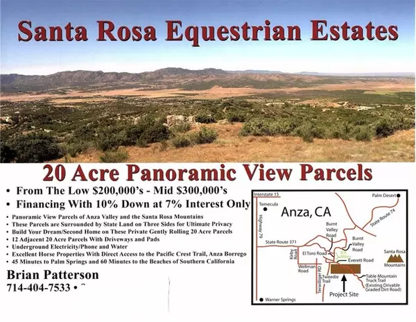 Anza, CA 92539,40614 Silver saddle CT