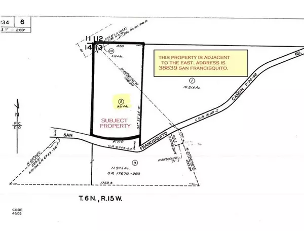 CA 91350,0 Vac/San Frncisquito