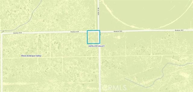 CA 93536,0 Vac/Cor Avenue B8/155 Stw