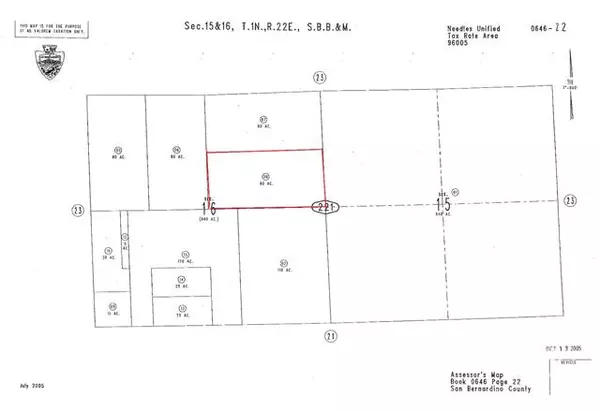 646221 08 Near CA-62 HWY,  Vidal,  CA 92280