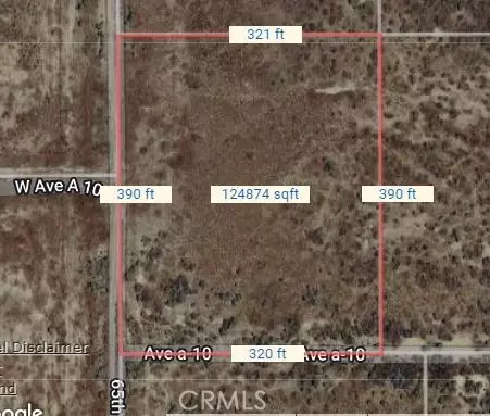 Antelope Acres, CA 93536,0 Vac/Cor Avenue A10/65 Stw