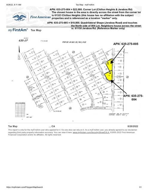 0 Chillon HTS, Mountain Center, CA 92561