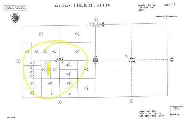 0 Fremont  Rd #3, Hinkley, CA 92347