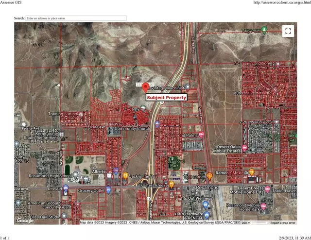 0 Frontage Rd, Rosamond, CA 93560