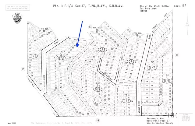 61 Lots 61 & 62 Near Mojave River RD, Cedarpines Park, CA 92322