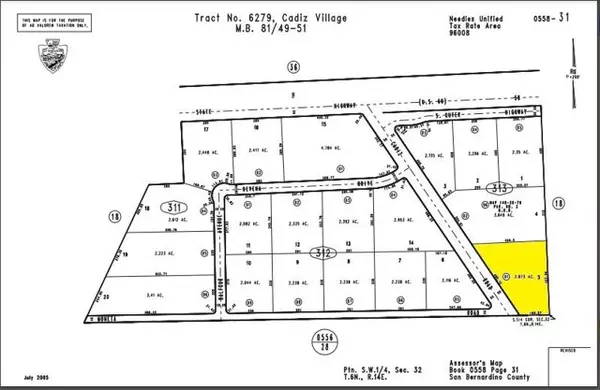 Needles, CA 92363,1 Cadiz Rd & Monata Rd CAWY