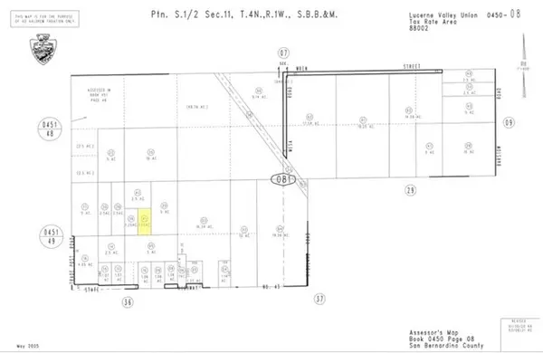 Lucerne Valley, CA 92356,1 AC Near Sunset RD