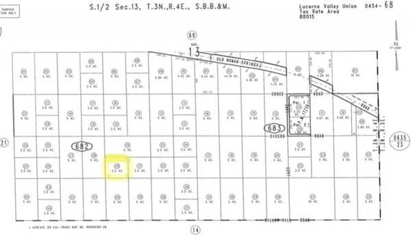 0 S Cholla RD, Johnson Valley, CA 92285