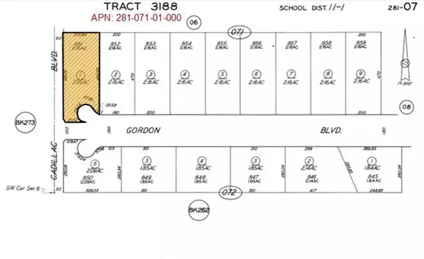 851 LOT Gordon BLD, California City, CA 93505