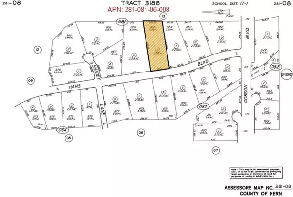 865 LOT Hans BLD, California City, CA 93505