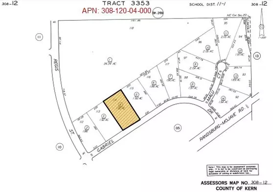 California City, CA 93505,114 LOT Gabriel DR