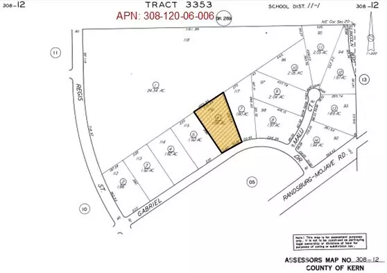 California City, CA 93505,116 LOT Gabriel DR