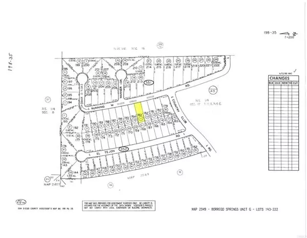 Borrego Springs, CA 92004,Running M Lot 183