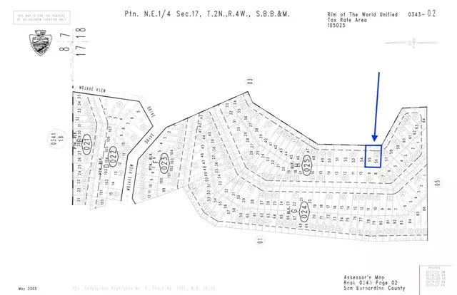 55 Lots 55 & 56 Near Brunt Mill Canyon RD, Cedarpines Park, CA 92322