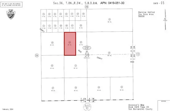 Barstow, CA 92311,20 AC Hodge RD