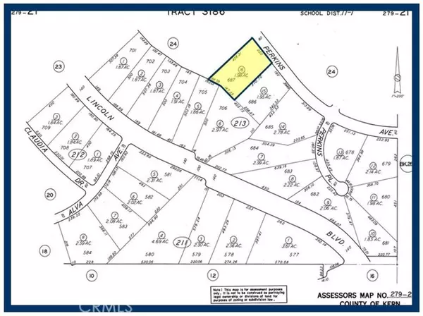 687 LOT Perkins AVE, California City, CA 93505