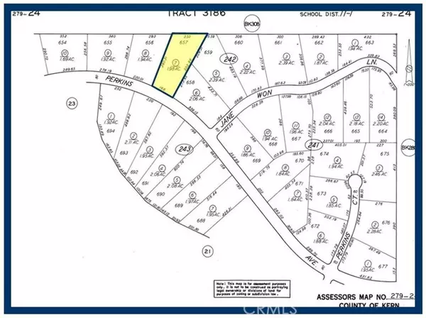 657 LOT Perkins AVE, California City, CA 93505