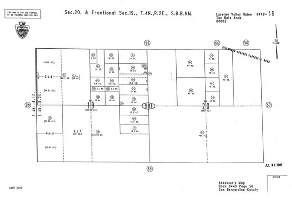 0 Santa Fe Fire RD, Lucerne Valley, CA 92356