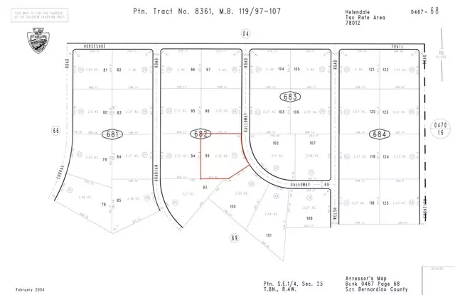 Helendale, CA 92342,0 Galloway RD