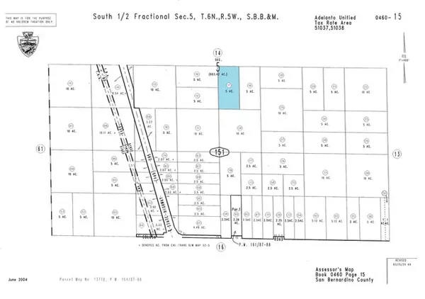 0 Near Bellflower St, Adelanto, CA 92301