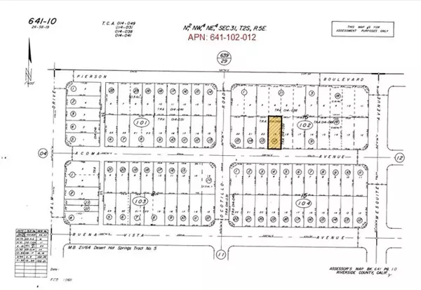 19 LOT Acoma AVE, Desert Hot Springs, CA 92240