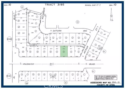 612 LOT Rudnick BLD, California City, CA 93505