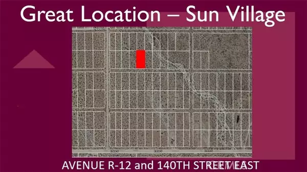 0 R-12 AVE, Sun Village, CA 93543