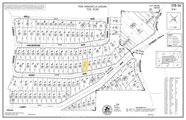 Lake Elsinore, CA 92530,0 Hunt AVE