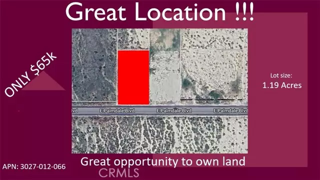 Palmdale, CA 93543,0 COR PALMDALE BL PAV 81 Street East