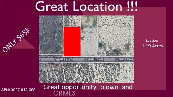 0 COR PALMDALE BL PAV 81 Street East, Palmdale, CA 93543