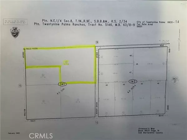 Twentynine Palms, CA 92277,0 Valle Vista RD