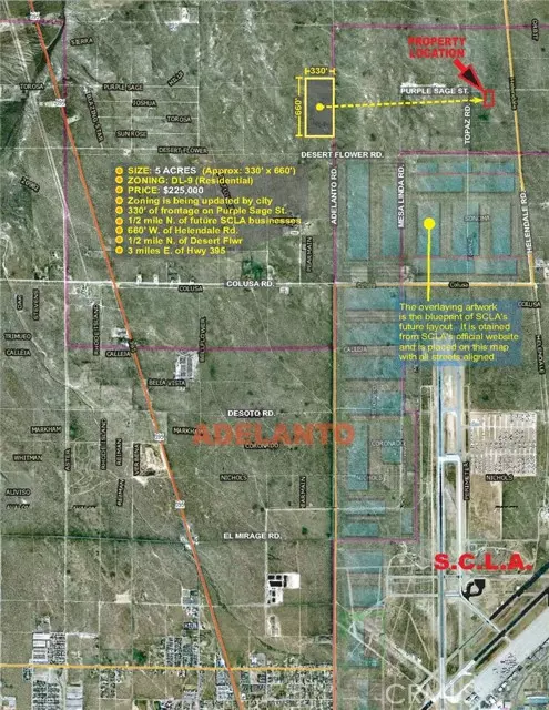 Adelanto, CA 92301,0 Helendale Rd. & Purple Sage AVE