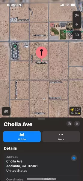 0 Cholla AVE, Adelanto, CA 92301